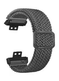 Fitme Braided Nylon Band For Huawei Watch Fit, Grey