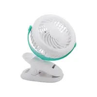Geepas GF21137 Rechargeable Clip Fan With Light - Two Quiet Speeds With 7 Hours Continuous Working, 1200 mAh Battery, - Ideal For The Home, Office & More