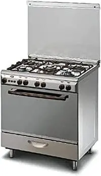 GS General Supreme Gas Stove With 5 Burners, GS8650FS - 2 Years Manufacturer Warranty (Installation Not Included)