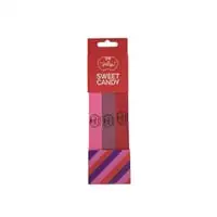 jellys Sweet Candy 3 Piece Nail File Coarse Multicolors