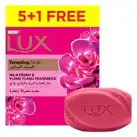 Lux Soap Tempting Musk, Peony Flower & Ylang Ylang Oil 170g x5 +1