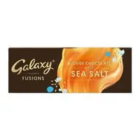 Galaxy Fusions Blonde Chocolate With Sea Salt 35g