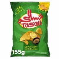 Tasali Potato Chips, Cumin & Lemon, 155g