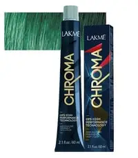 Chroma Ammonia Free Cream Hair Color 0/10 Green 60ml