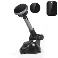 Generic Car Holder 360 Degree Rotate Magnetic Car Phone Holder With 6-Strong Magnets And Metal Telescopic Arm Telescopic Belk Bl-C10