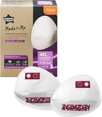 Tommee Tippee Made for Me Disposable Breast Pads - Large 40pcs