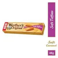 Werther's Original Soft Cream Caramel Toffees 48g