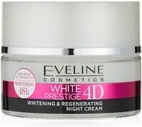 Eveline Cosmetics White Prestige 4D Intensive Whitening Night Cream, 50 ml