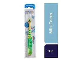 فرشاة أسنان ناعمة للأسنان الحليبية من أكوافريش، متعددة الألوان