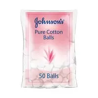 Johnson's Baby Pure Cotton Balls 50 Balls