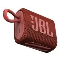 مكبر صوت جيه بي ال جو 3 لاسلكي محمول للغاية يعمل بالبلوتوث باللون الأحمر