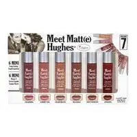 Thebalm Meet Matte Hughes Liquid Lipsticks Mini Kit Vol.7 Multicolors 7.2ml