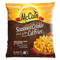 McCain Seasoned Crinkle Cut Fries 1.5Kg