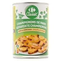 Carrefour Classic' Mushrooms Stems And Pieces 230g