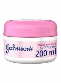 Johnson's Soft Cream 24 Hour Moisture 200ml