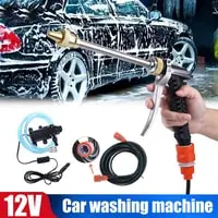 Generic Portable High Pressure Car Washing Machine Self-Priming Water Pump Dc12V Car Washer