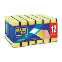 Maog Laminate cleaning sponge with scourer 12 pieces
