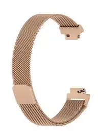 Fitme Milanese Band For Fitbit Inspire 2, Rose Gold