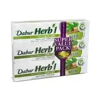 Dabur Toothpaste Herbal Basil 150g x Pack of 3