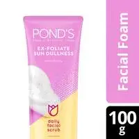 Pond's Bright Beauty Daily Facial Scrub With Niacinamide, Ex-Foliate Sun Dullness For Smoot