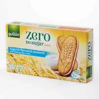 Gullon Zero Yogurt Flavored Biscuit Sandwiches Sugar Free 220g