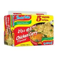 Indomie Instant Noodles Chicken Curry Flavor 75gx5