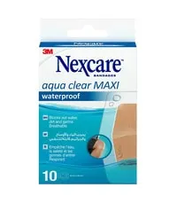 Nexcare Aqua  Maxi Bandages - 10 Pcs