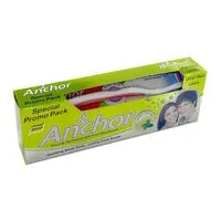 Anchor lemon mint gel toothpaste with toothbrush 135 g