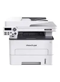 Pantum M7100DW Monochrome Laser Printer Black And White With Copier/Scanner/Wireless Function 16.34x14.37x13.78 Inch, White