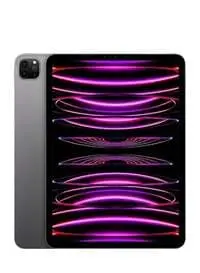 Apple iPad Pro 2022, 4th Generation, 11-Inch, 1TB, 5G, Space Gray - Middle East Version