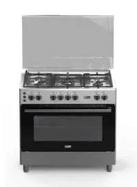 Xper Gas Oven, 5 Burners, 89.8x59.5cm, Steel, XP970GGCI (Installation Not Included)