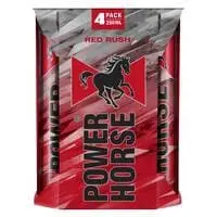 Power Horse Red Rush Can, Pomegranate Flavour 250ml x4
