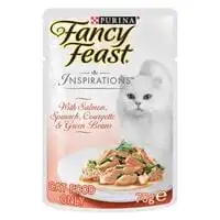 Fancy Feast Inspiration Salmon & Courgette Cat Food 70g
