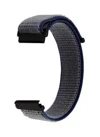 Fitme Replacement Band For Polar Ignite/Unite 20mm, Grey/Blue