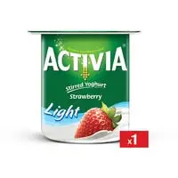 Activia Low Fat Strawberry Stirred Yoghurt 120g