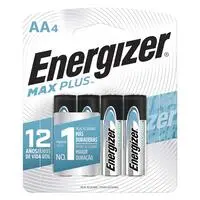 Energizer max plus alkaline battery AA × 4 pieces