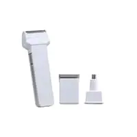 Geepas 3-In-1 Rechargeable Hair And Beard Trimmer, White