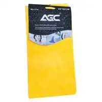 منشفة تنظيف السيارة مايكروفايبر صفراء - AGC - منشفة متعددة الأغراض قطعة واحدة (40×60)