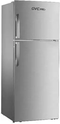 GVC Pro Refrigerator With Top freezer 19 Ft, GVRF-950S, Silver (Installation Not Included)