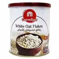 Carrefour White Oat Flakes Tin 500g