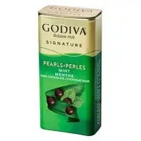 Godiva Pearls Dark Chocolate Mint 43g