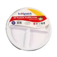 Hotpack disposable plates 25 pieces