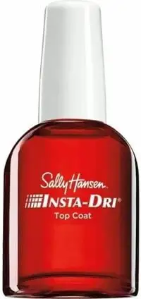 Sally Hansen Insta-Dri Anti-Chip Top Coat 45117 Clear, 0.45 Fl Ounce (Pack Of 1)