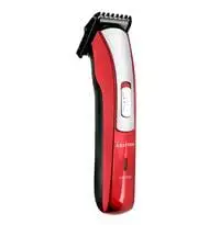 Krypton Rechargeable Cordless Trimmer, Red/Silver/Black