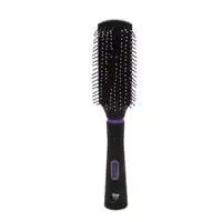 Cecilia Individual Hair Brush Is Rectangular And Large, Black/Purple