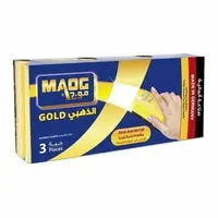 Maog Cleaning Sponge with Scourer 3 Pieces