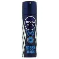 NIVEA MEN Antiperspirant Spray for Men, 48h Protection, Fresh Active Fresh Scent, 150ml