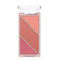 O.Two.O 3 In 1 Blusher Highlighter Contour Palette 01 Pinkish 10G