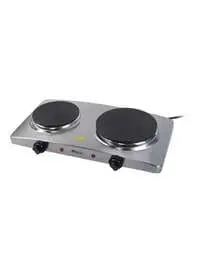 Techno Best Stainless Steel Double Hot Plate, BHP-002, Silver (Installation Not Included)
