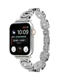 Fitme Women Strap For Apple Watch 38/40/41mm, Silver